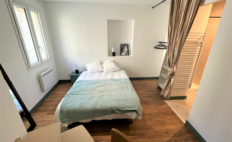 Chambre avec parties communes