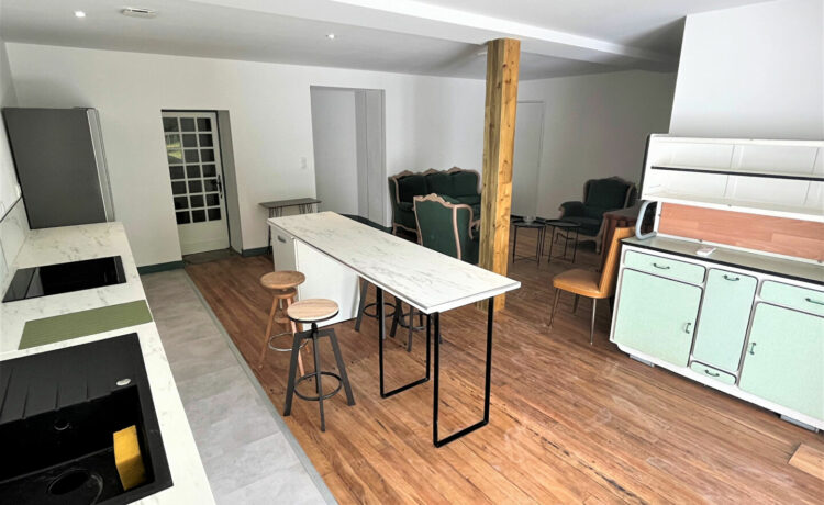 Chambre avec parties communes