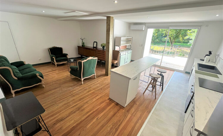 Chambre avec parties communes